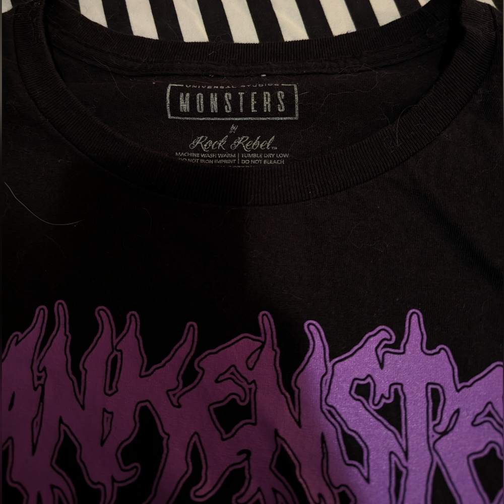 Large Black Frankenstein Monster Shirt - Picture 3 of 3